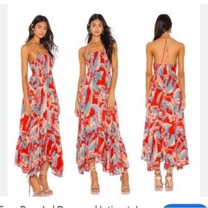 Free People Heat Wave floral dress size large
